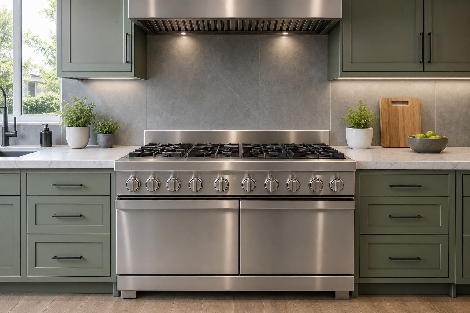 Viking professional range in a Dublin kitchen